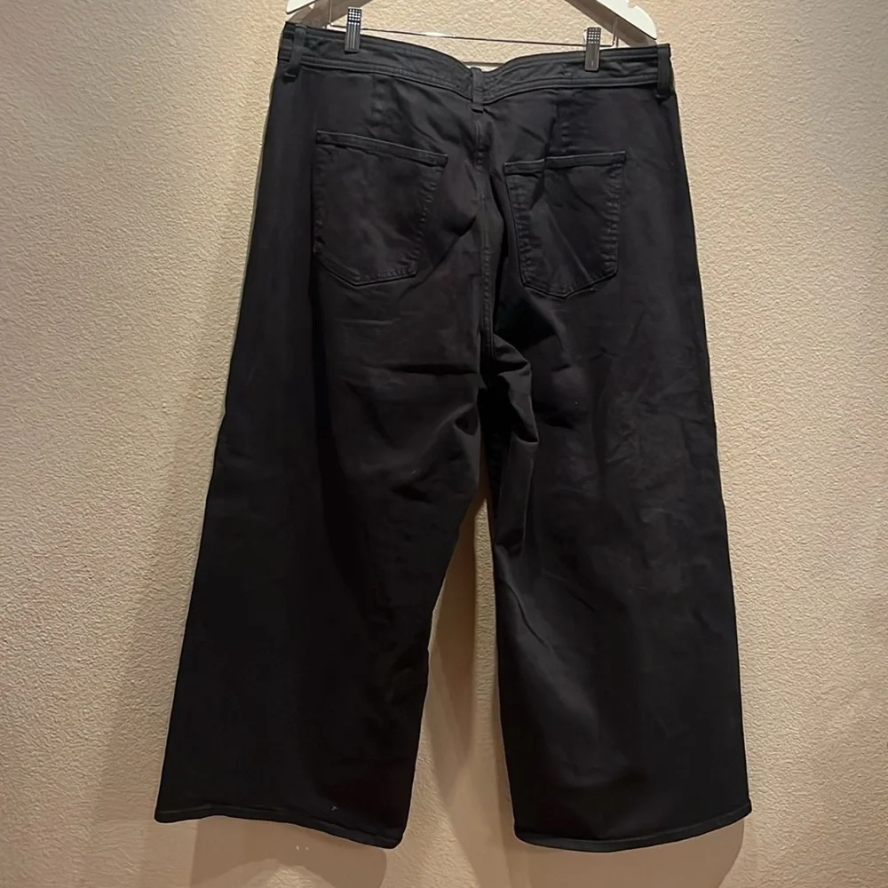 New Universal Thread Women's High-Rise Sailor Wide Leg Ankle Jeans Size 17 NWT